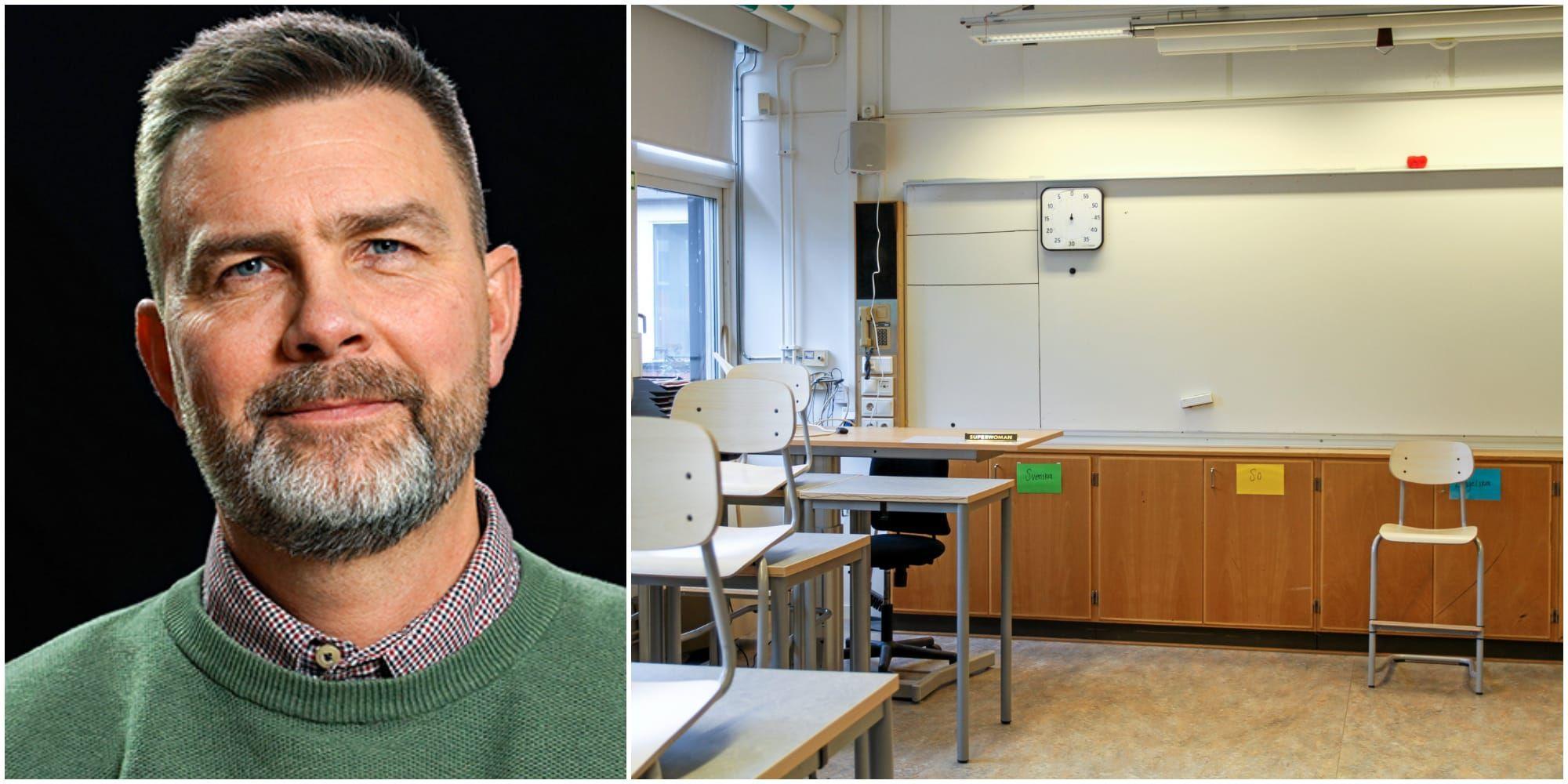 Vi tror på en ökad personaltäthet i skolan, speciellt pedagoger, men även andra vuxna. Helt i enlighet med forskning, skriver Fredrik Ängdervik (MP).