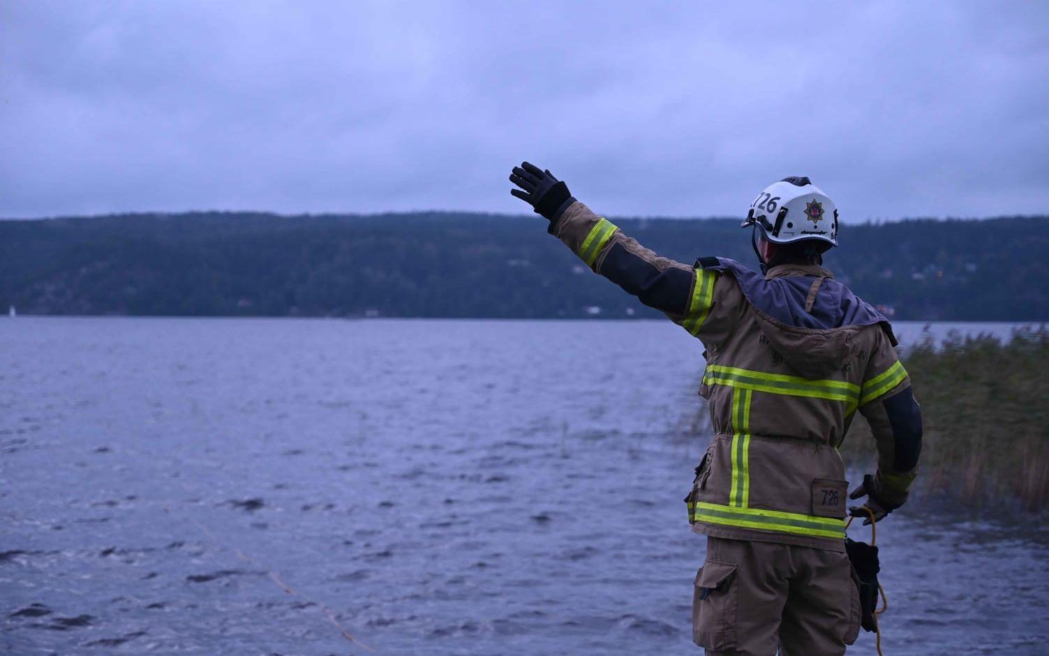 Brandmännen hade olika positioner och uppdrag.